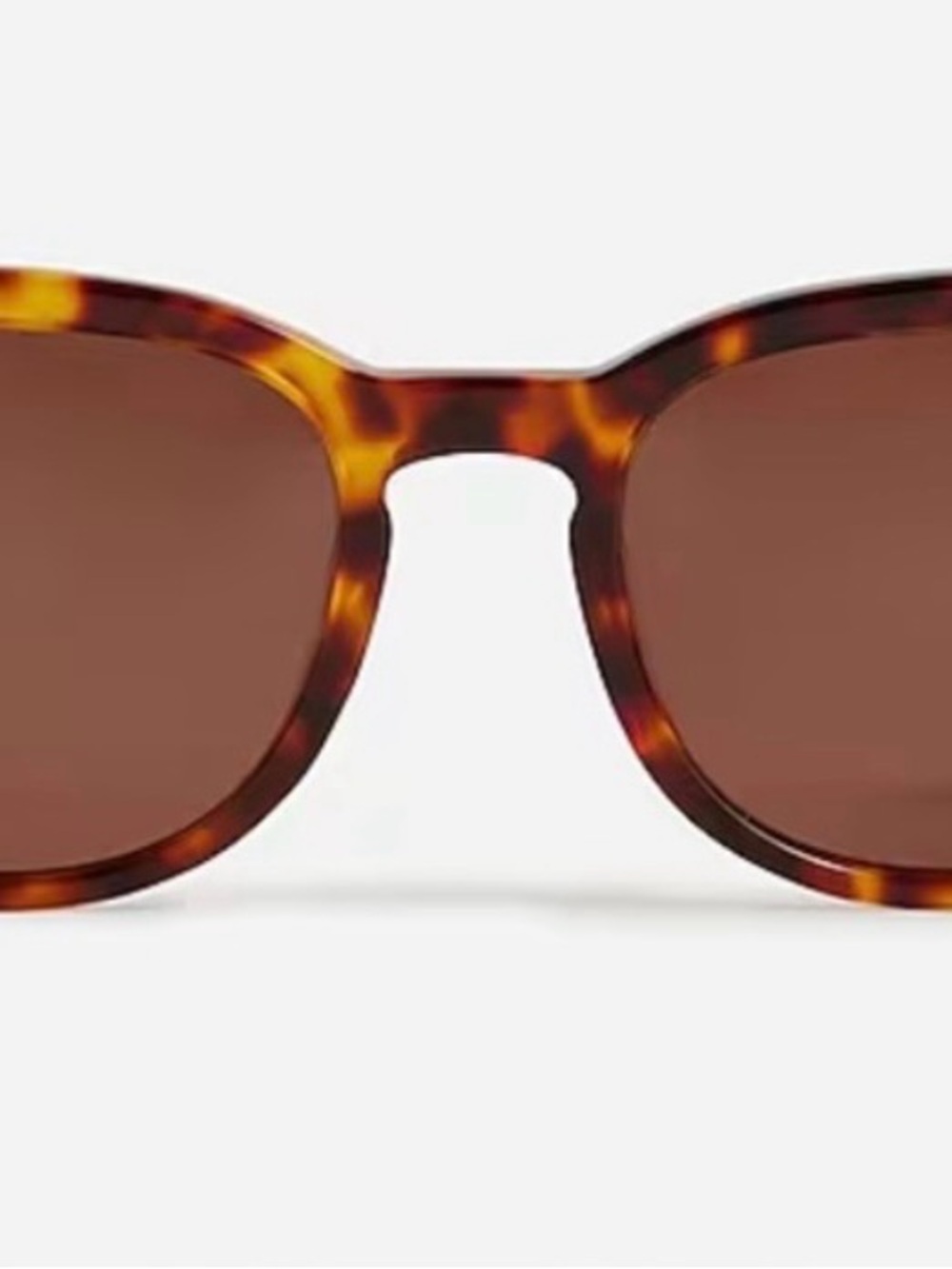J. Crew Dock Sunglasses Tortoiseshell